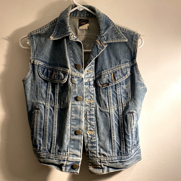 Harley Davidson Lee Jean vest - Picture 2 of 2